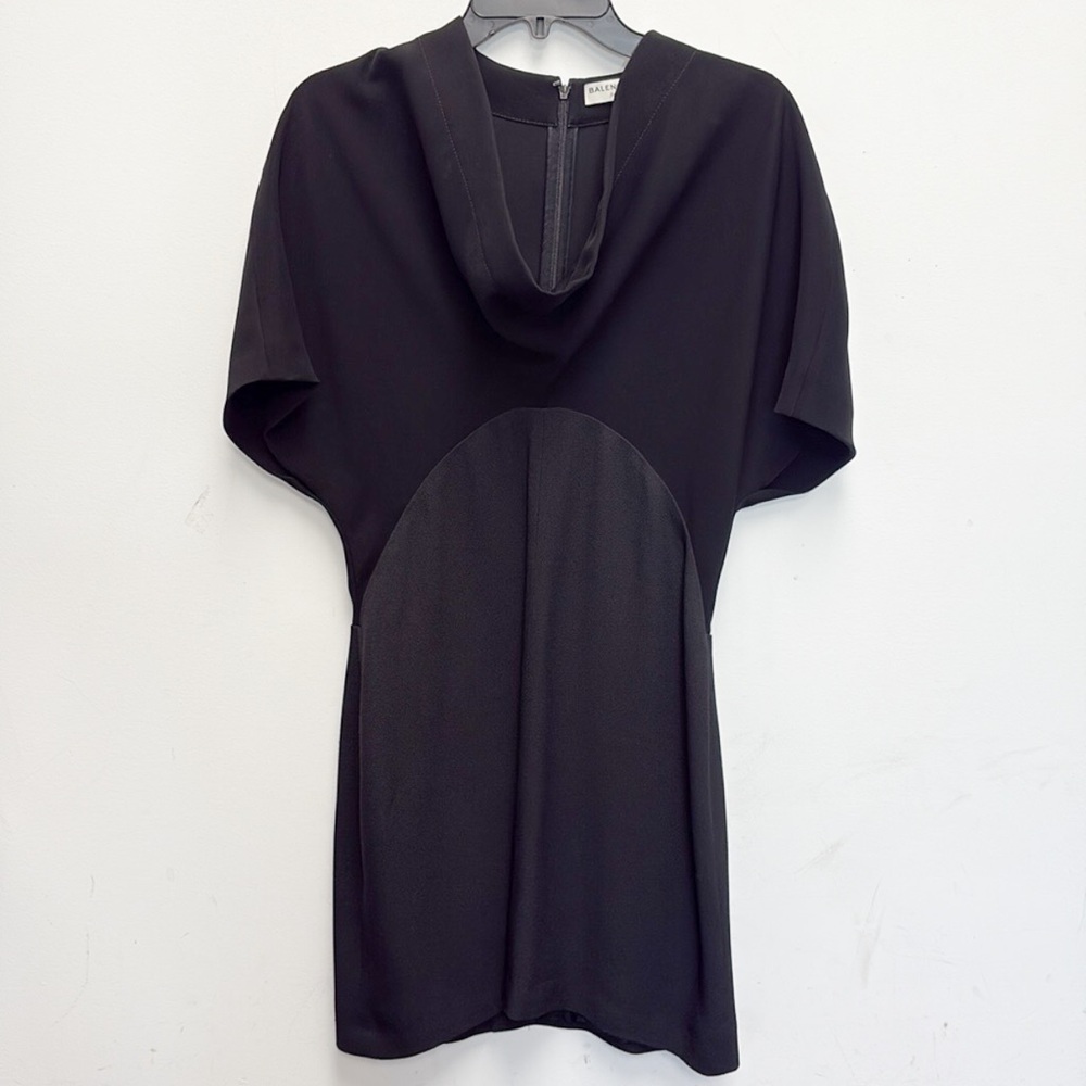 Balenciaga Black two tone dress